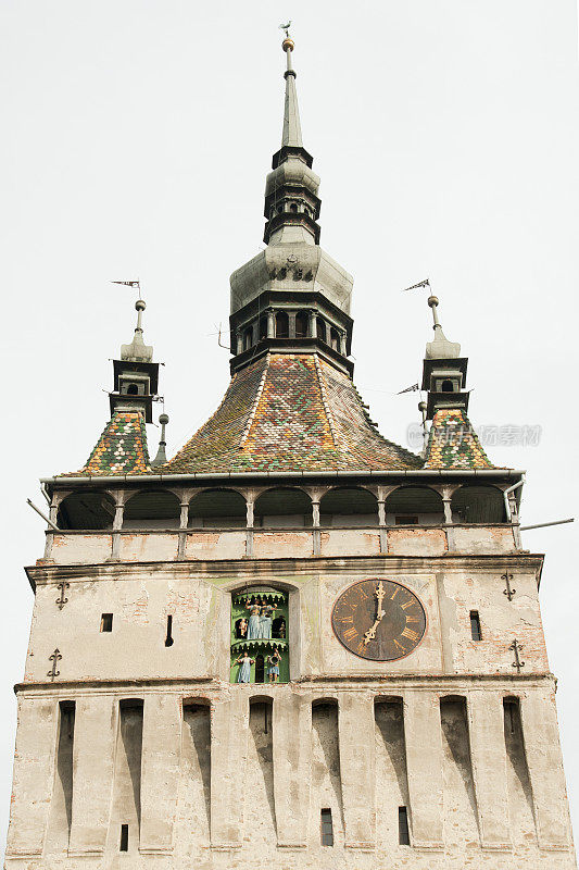 中世纪的钟和钟楼