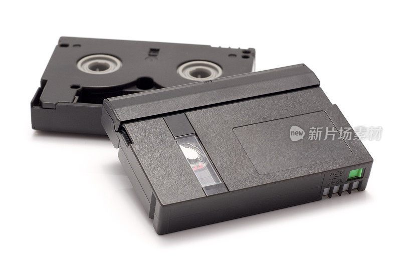用便携式摄像机录制家庭录像用的迷你盒式磁带