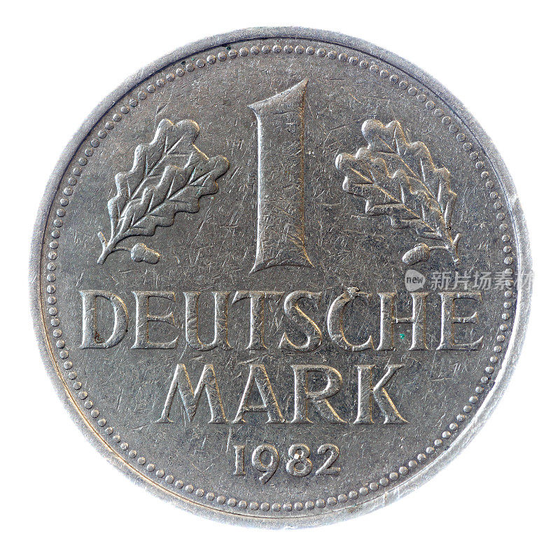 德国马克德国硬币正面