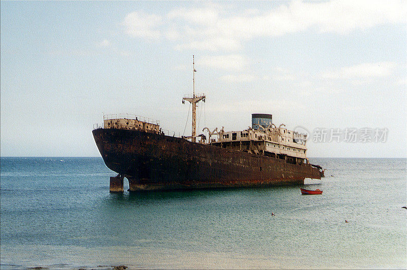 在加那利群岛的兰萨罗特发生海难