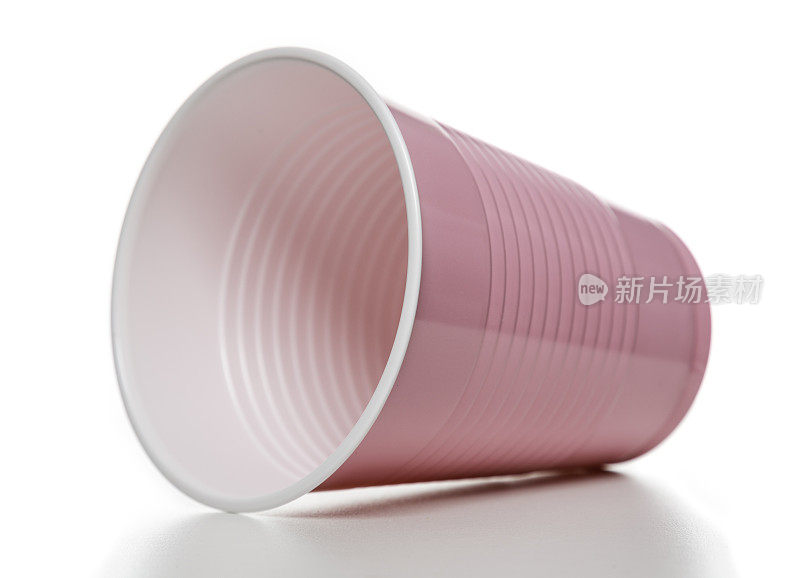 派对粉色塑料杯