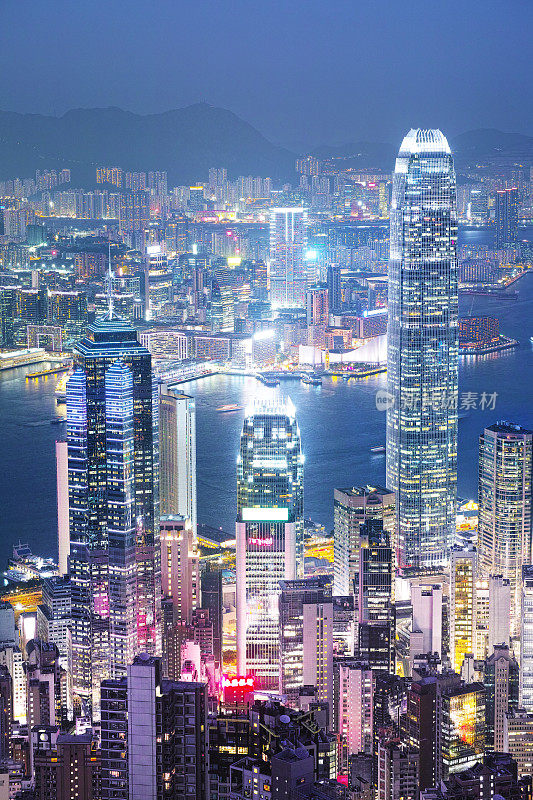香港的摩天大楼