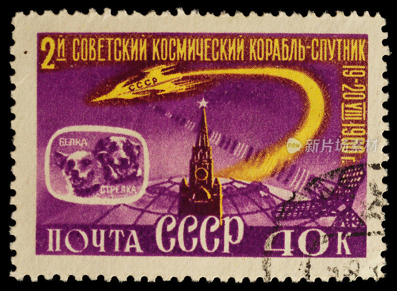 1960年苏联太空邮票狗