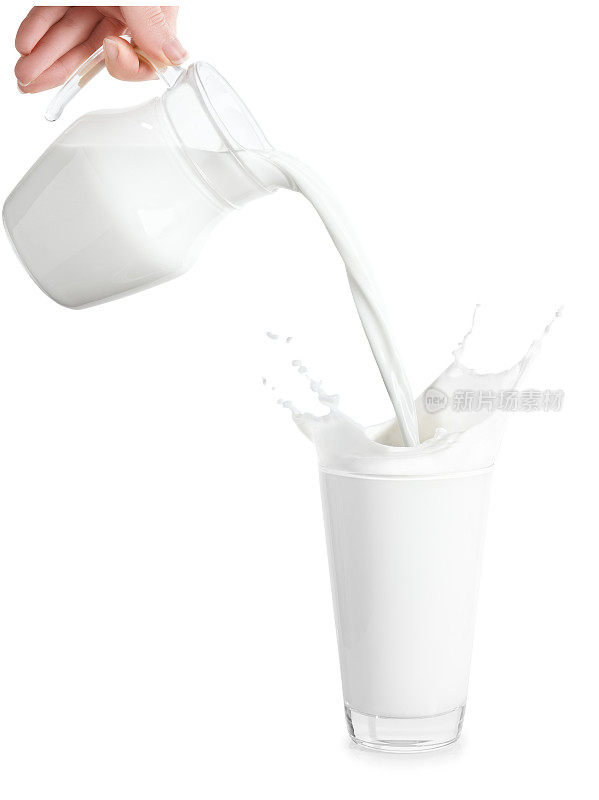 泼牛奶
