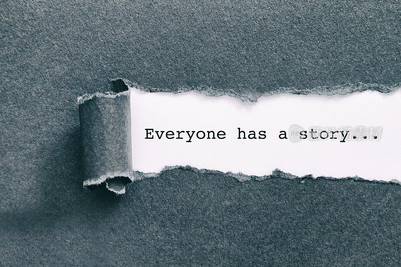 每个人都有自己的故事。