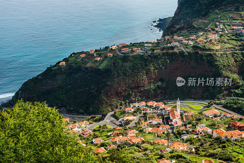 没有人类的马德拉风景