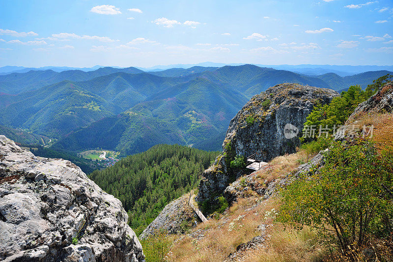 观看和Rhodope山