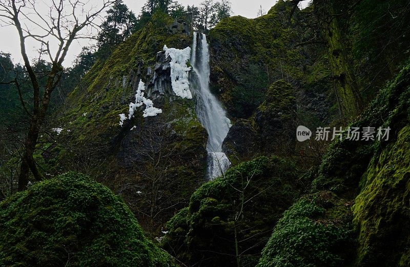 饥饿河瀑布壮观