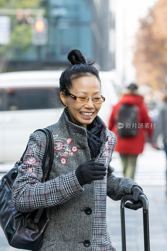 日本商业的女人