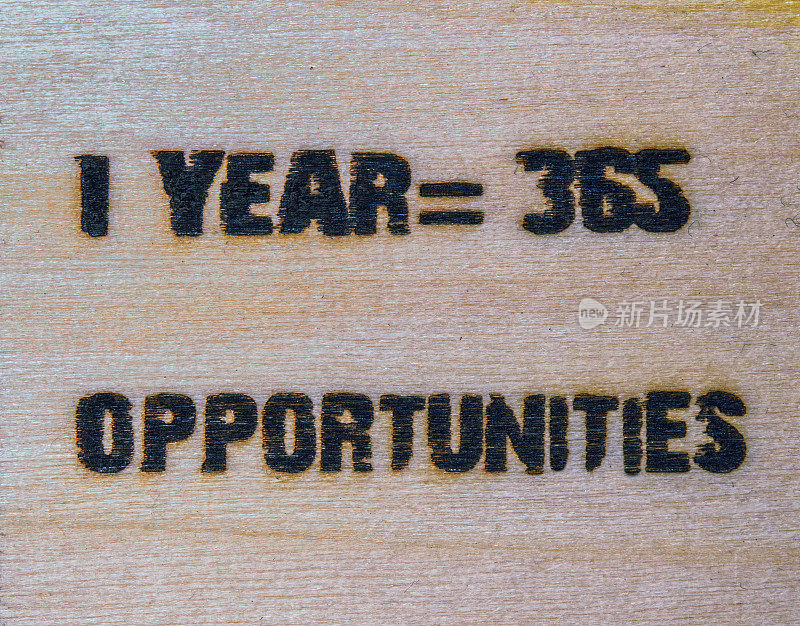 1年365次机会积极的思考。经营理念