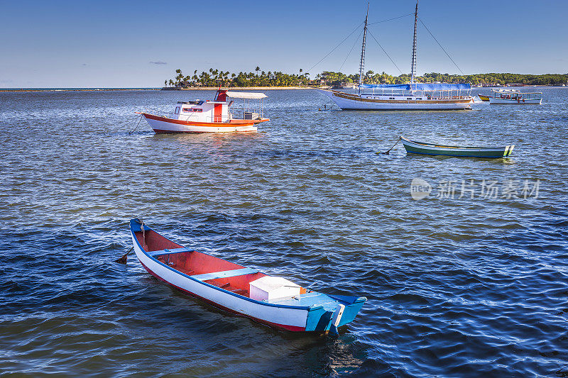 巴西东北部巴伊亚的乡村木船-阿达达的塞古罗港