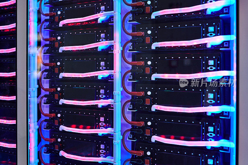 开关设备上的锂离子电池模块