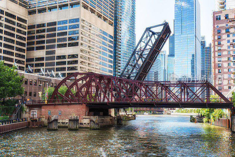 芝加哥坎齐街铁路桥