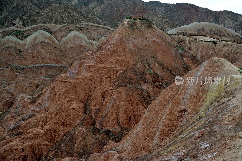 中国甘肃张掖丹霞地貌地质公园