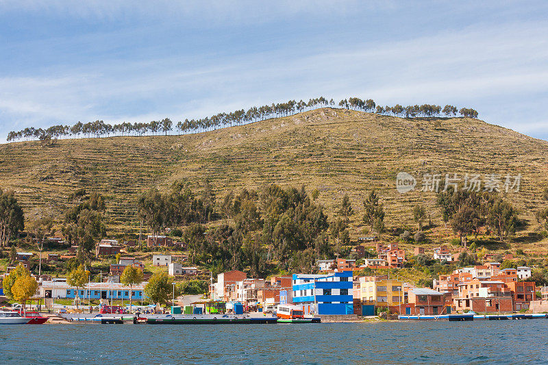 Tiquina海峡，Titicaca湖