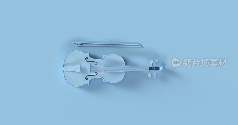 蓝色的小提琴