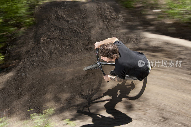 BMX速度模糊