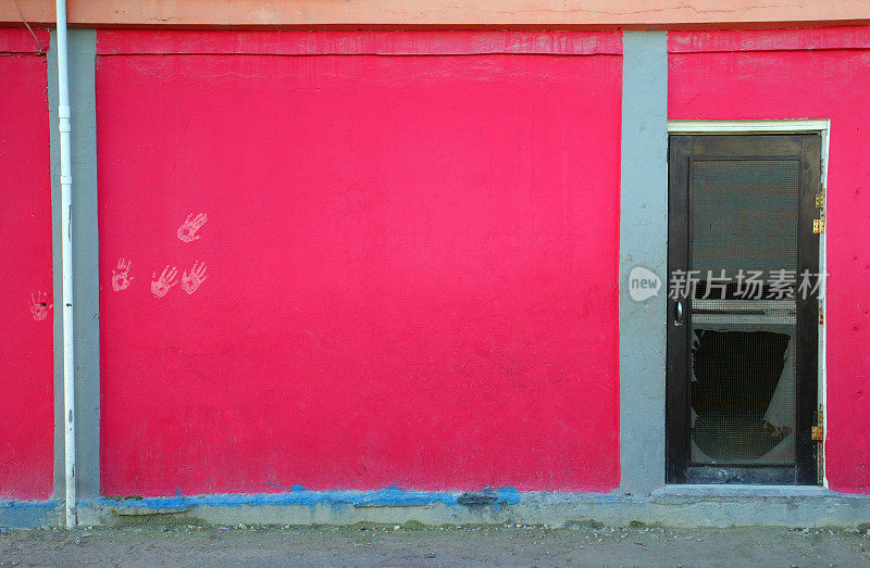 圣佩德罗的粉红墙