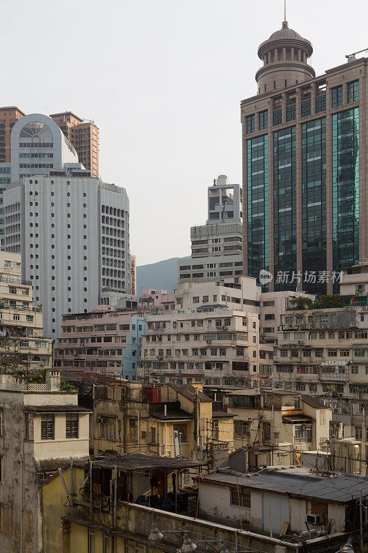 香港的新老建筑