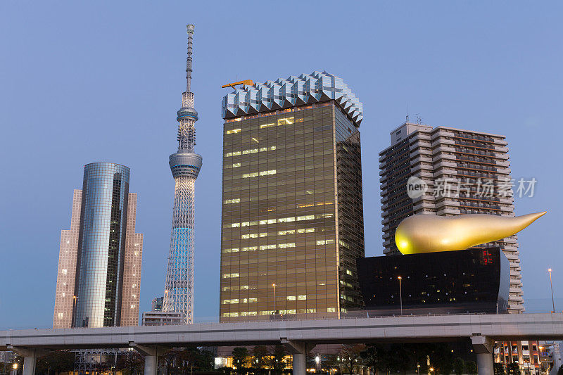 日本东京天际线