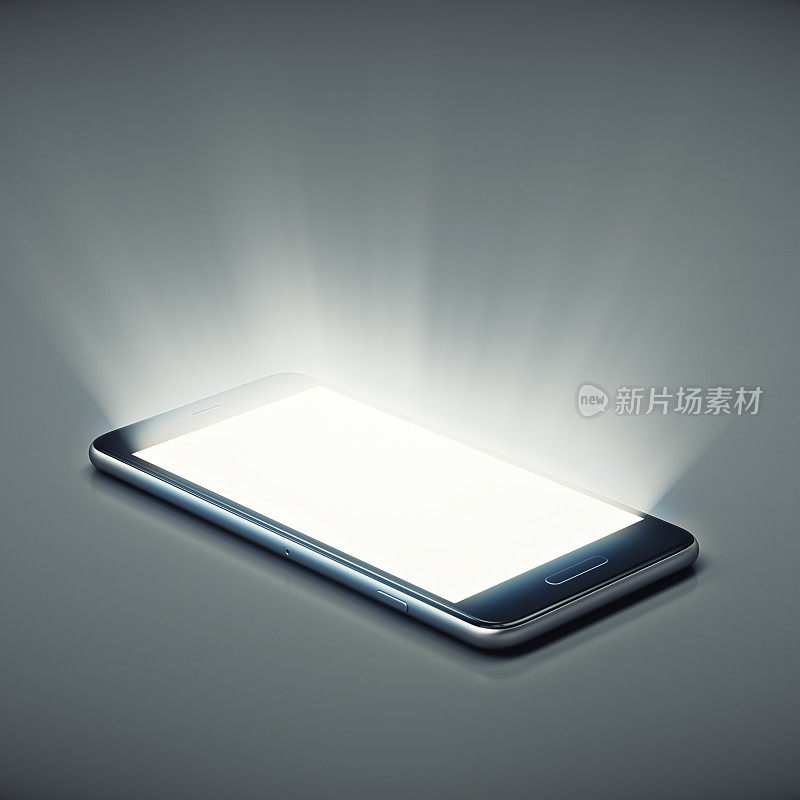 普通智能手机的光来自屏幕