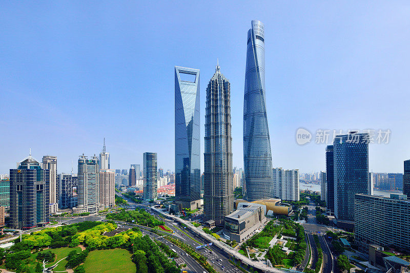 上海标志性的摩天大楼