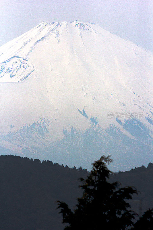 日本箱根的富士山