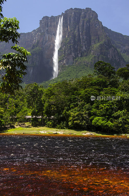 委内瑞拉的安卓瀑布