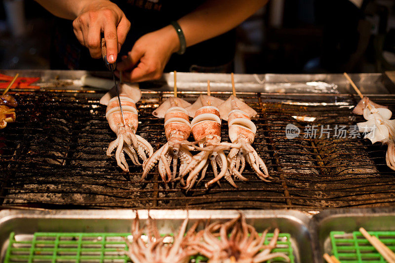 台湾夜街小吃市场