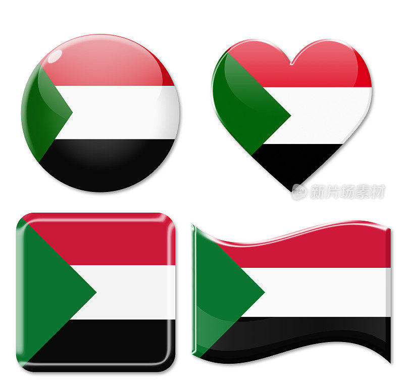 苏丹旗帜和图标设置