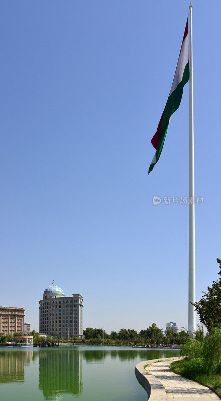 旗帜公园——杜尚别，塔吉克斯坦