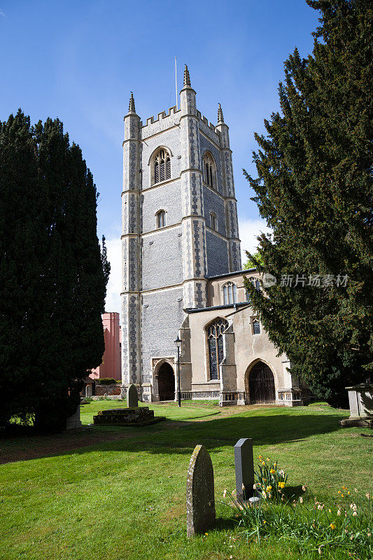 英格兰艾塞克斯的圣玛丽教堂