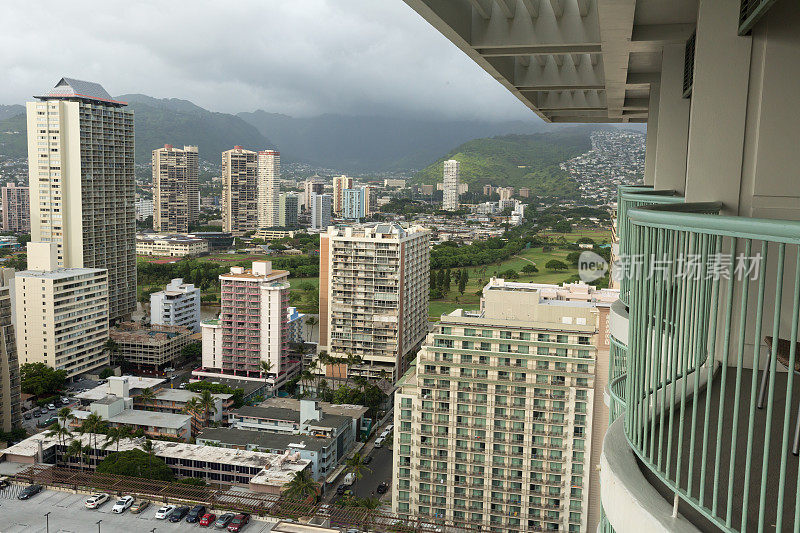 火奴鲁鲁高层景观