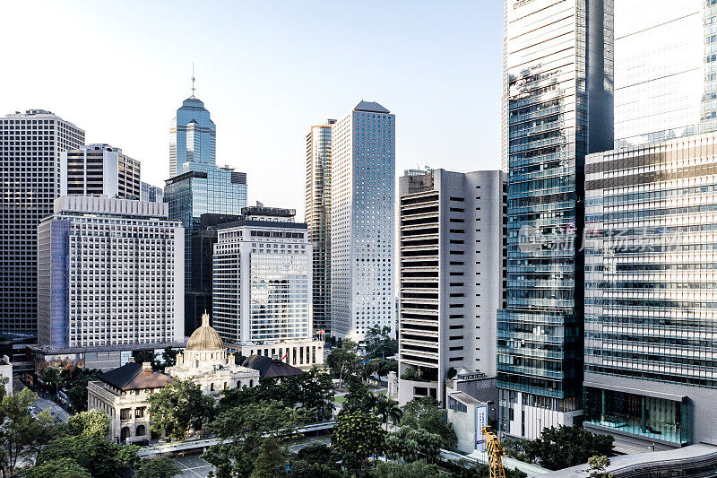 香港的办公商业大厦