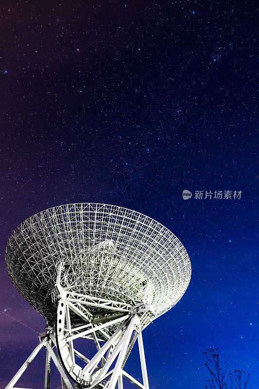 天文观测台和星星