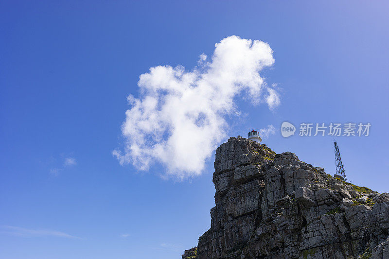 南非海角的海洋荒野悬崖