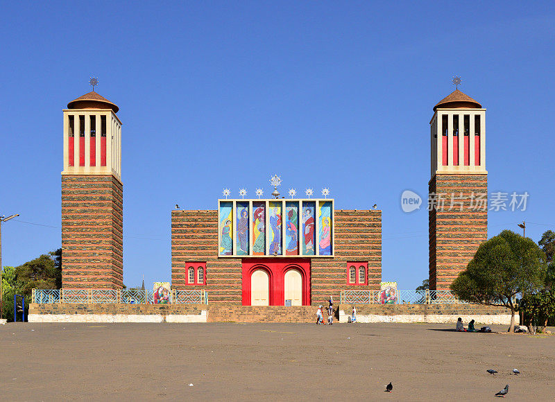 恩达马里亚姆科普特大教堂-厄立特里亚东正教特瓦赫多教堂，阿斯马拉，厄立特里亚