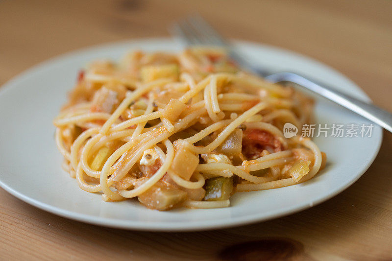 杂烩面食素菜