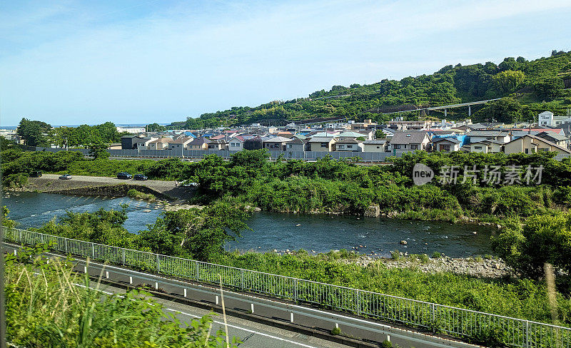 日本神奈川县箱根的下谷河