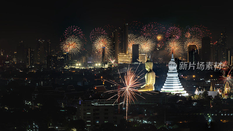 曼谷新年烟花2024