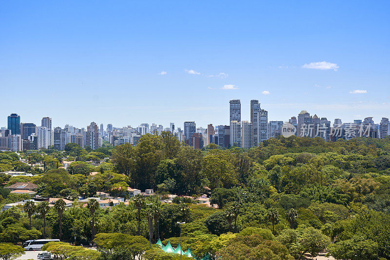 巴西圣保罗Ibirapuera公园。