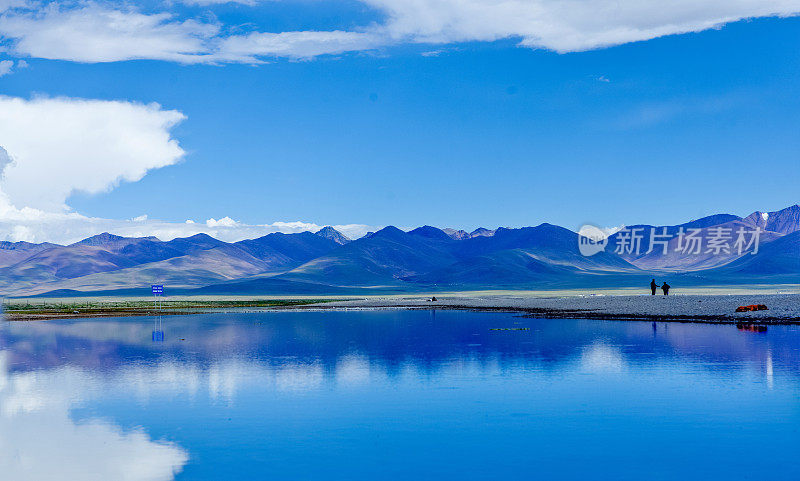 中国西藏的纳木措湖