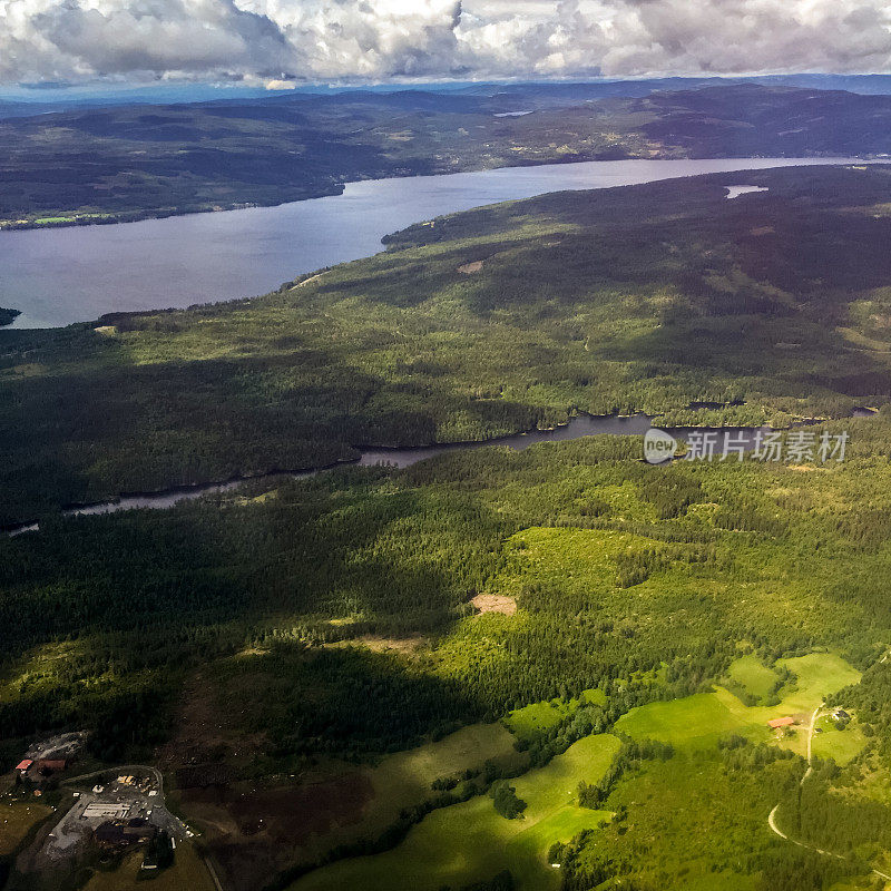 挪威鸟瞰图