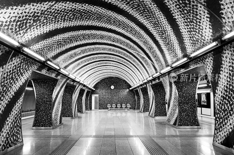匈牙利布达佩斯的地铁站