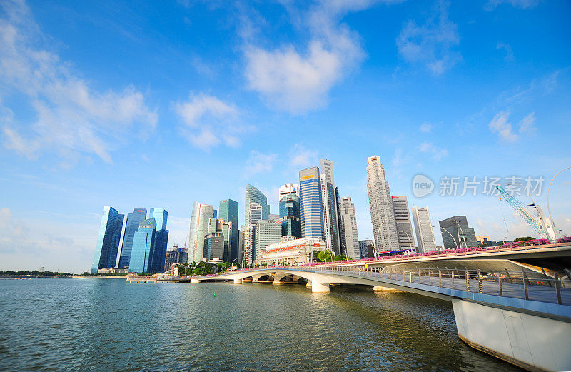 新加坡城市全景