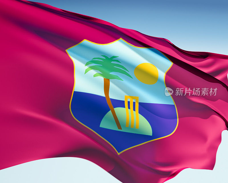 西印度群岛板球委员会的旗帜