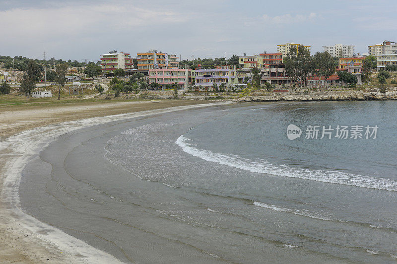 土耳其mersin附近的Narlikuyu海滩