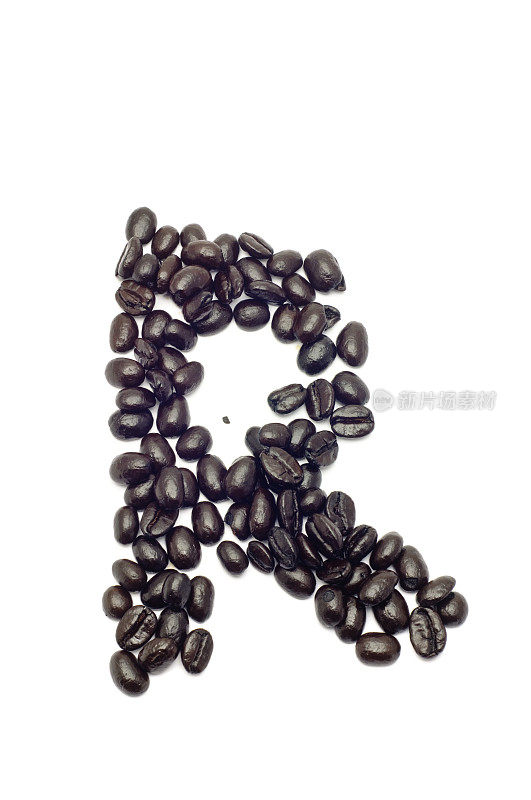 咖啡字母R