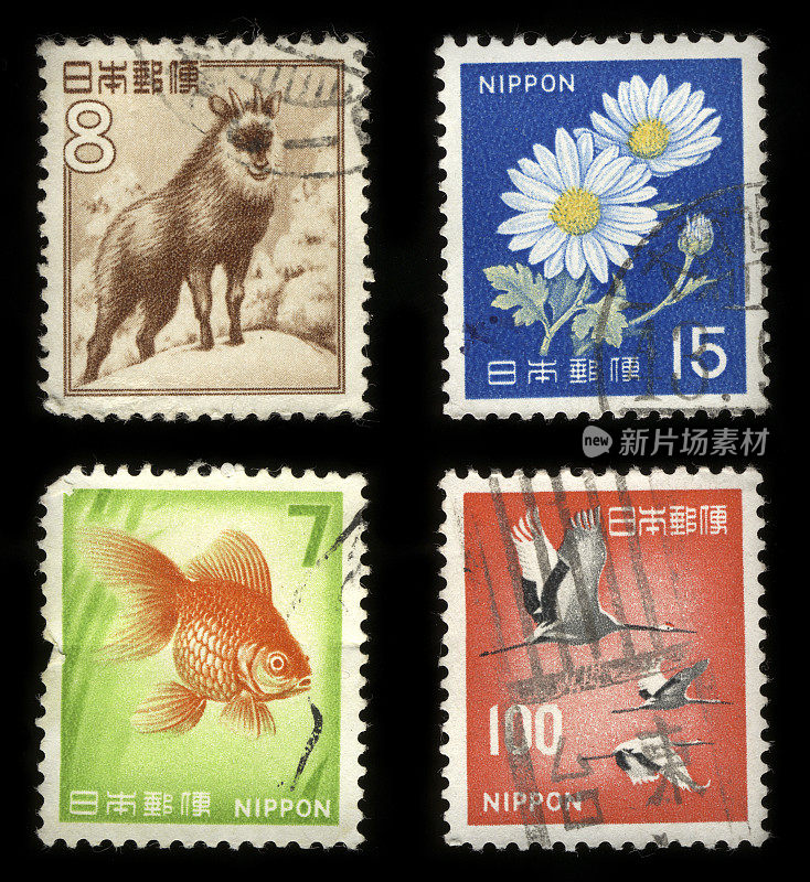 日本的邮票