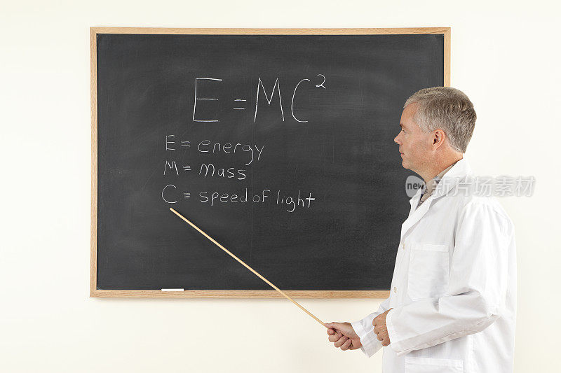 科学老师讲解一个等式
